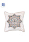 20s Cotton Cushion Cover In Graphic Block Print