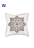 20s Cotton Cushion Cover In Graphic Block Print