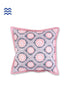 20s Cotton Cushion Cover In Graphic Block Print