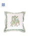 20s Cotton Cushion Cover In Graphic Block Print
