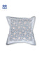 20s Cotton Cushion Cover in Floral Block Print