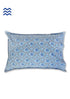 40s Cotton Pillow Cover in Floral Print