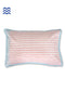 40s Cotton Pillow Cover In Geometric Block Print