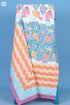 20s Cotton Bed Cover In Graphic Block Print