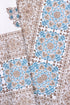 20s Cotton Bed Cover In Graphic Block Print