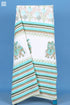 20s Cotton Bed Cover In Graphic Block Print