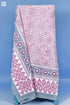 20s Cotton Bed Cover in Floral Block Print
