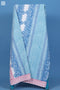 20s Cotton KING SIZE Bed Cover In Graphic Block Print