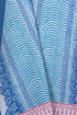 20s Cotton KING SIZE Bed Cover In Graphic Block Print