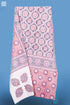 20s Cotton KING SIZE Bed Cover In Floral Block Print