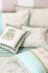 20s Cotton Cushion Cover In Graphic Block Print
