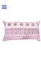 20s Cotton Cushion Cover In Graphic Block Print