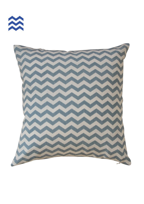 20s Cotton Cushion Cover Antipodean in Block Print