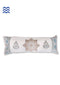 20s Cotton Lumbar Cushion Cover In Graphic Block Print