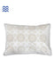 40s Cotton Pillow Cover in Floral Print