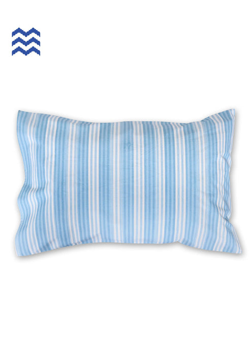 40s Cotton Pillow Cover In Graphic Print