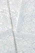 20s Cotton KING SIZE Bed Cover In Graphic Block Print