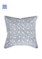 20s Cotton Cushion Cover in Floral Block Print