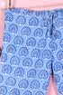 Cambric Cotton Wader Pajama Set In Graphic Block Print