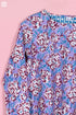 Bizzy Lizzy Bias Pajama Top in Floral Block Print