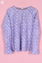 Bizzy Lizzy Bias Pajama Top in Floral Block Print
