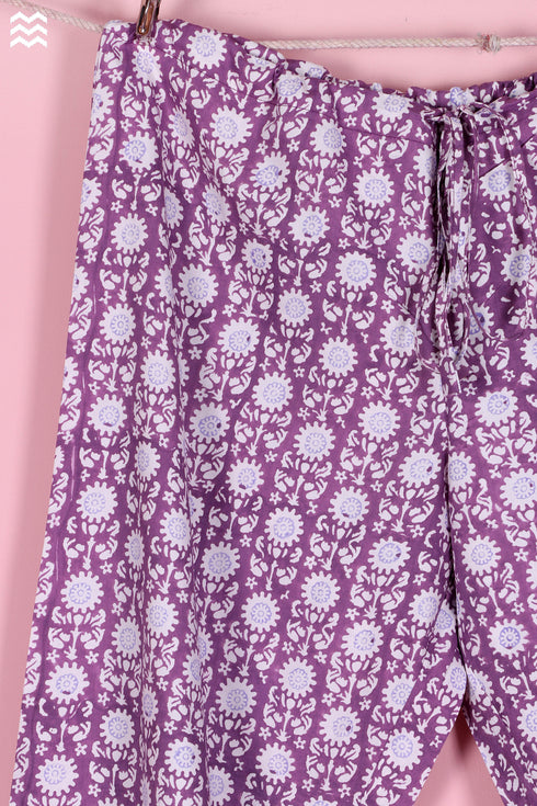 Bizzy Lizzy Ralph Pant With Floral Block Print