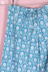 Bizzy Lizzy Long Pajama Set In Floral Block Print