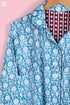 Bizzy Lizzy Long Pajama Set In Floral Block Print