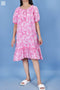 Cambric Cotton Nora Nightie in Paisley Block Print