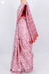 Kota Doria Saree In Paisley Block Print