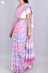 Mulmul Cotton Saree In Block Print