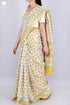 Maheshwari Saree In Floral Block Print