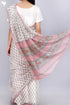 Maheshwari Saree In Floral Block Print
