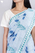 Mulmul Cotton Saree In Block Print