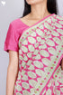 Mulmul Cotton Saree In Block Print