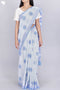 Mulmul Cotton Saree In Block Print