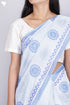 Mulmul Cotton Saree In Block Print