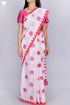 Mulmul Cotton Saree In Block Print