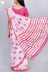 Mulmul Cotton Saree In Block Print