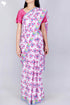 Mulmul Cotton Saree In Block Print