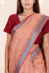 Maheshwari Saree In Floral Block Print
