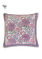 20s Cotton Cushion Cover in Floral Block Print with Piping