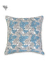 20s Cotton Cushion Cover In Floral Block Print