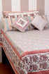 Mulmul Cotton Quilt In Graphic Block Print