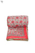 Mulmul Cotton Quilt in Floral Block Print
