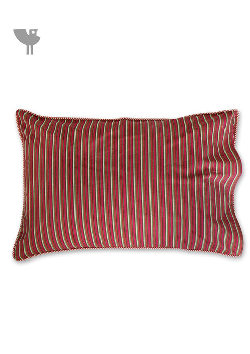 40s Cotton Pillow Cover In Large Floral Print