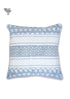 20s Cotton Cushion Cover In Geometric Block Print