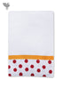 Handloom Cotton Bath Towel With Block Print Border