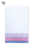 Handloom Cotton Bath Towel With Block Print Border