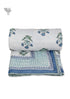Mul Mul Cotton Large Quilt in Graphic Block Print
